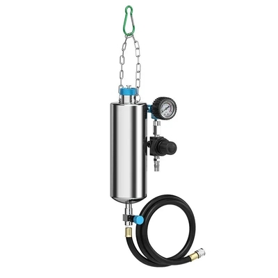 Black A/C System Flush Kit Strumento efficace di pulizia del sistema di climatizzazione per la manutenzione della linea di auto