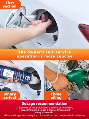 300 ml Agente catalizzatore trilaterale per la pulizia di convertitori catalizzatori per automobili a sfera