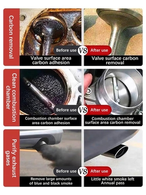 300 ml Agente catalizzatore trilaterale per la pulizia di convertitori catalizzatori per automobili a sfera