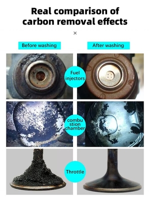 Nozzolo del carburante dell'auto iniezione di carburante usato Pulizzatore per perdita di potenza Soluzione del problema liquido