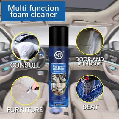 Potente spray di 650 ml per la pulizia profonda e multifunzionale del cuoio per auto