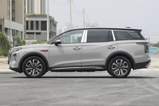 2024 HongQi HS7 Black SUV da medio a grande dimensione con guida a sinistra e senza scaffale sul tetto
