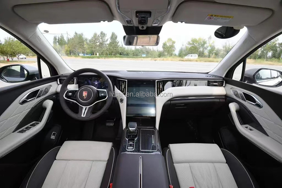 2024 HongQi HS7 Black SUV da medio a grande dimensione con guida a sinistra e senza scaffale sul tetto