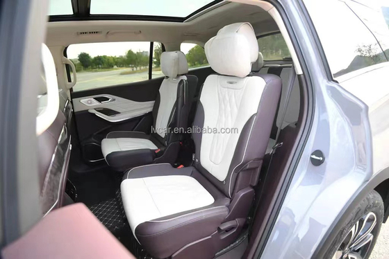 2024 HongQi HS7 Black SUV da medio a grande dimensione con guida a sinistra e senza scaffale sul tetto