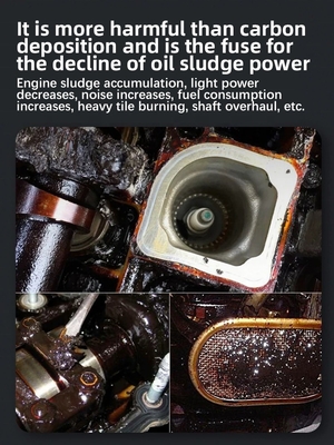 Protezione contro l'usura Olio di motore pulito Tre anni di durata di conservazione del motore