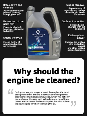 Protezione contro l'usura Olio di motore pulito Tre anni di durata di conservazione del motore