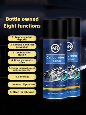 200 ml di spray per la pulizia dei carboidrati La soluzione definitiva per l'accumulo di carbonio nel motore