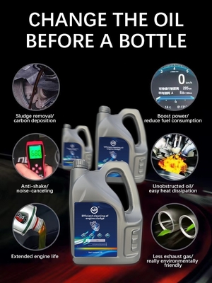 Fluido per la pulizia di olio motore per auto 4L OAR OEM ODM Lubrificante per sporcizie motore per auto