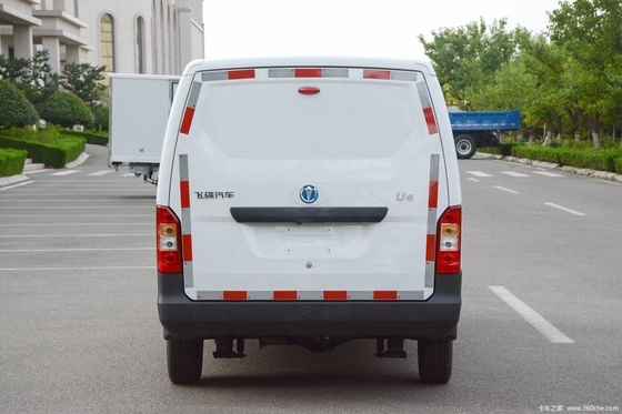 Mini camion elettrico con sospensione posteriore Macpherson e volante multifunzione