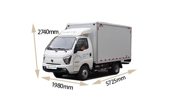 FeiDi Ditu EF3 Pure Electric Mini Truck con Long Endurance Box e interno spazioso