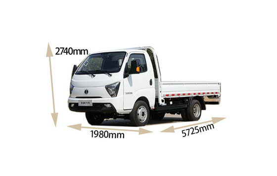 Mini Truck Veicoli elettrici 2024 2 posti e 100% carburante elettrico di Feidi Ef3