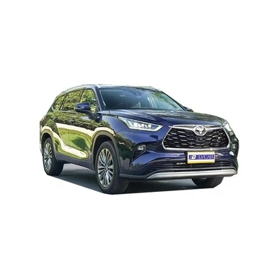 Highlander Toyota's Electric Fabric Red Standard Turbo Dark SUV ibrido multifunzione