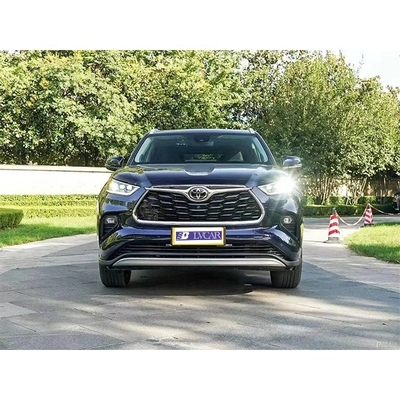 Highlander Toyota's Electric Fabric Red Standard Turbo Dark SUV ibrido multifunzione