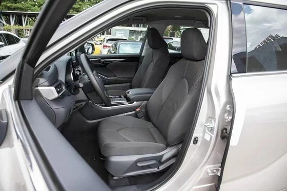 Highlander Toyota's Electric Fabric Red Standard Turbo Dark SUV ibrido multifunzione