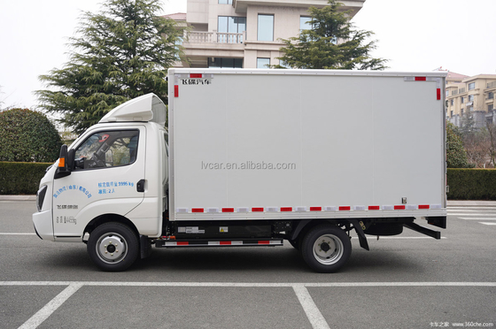 Piccolo autocarro elettrico di 3,5 tonnellate a prezzi accessibili con scatola bianca 4010*1850*1650