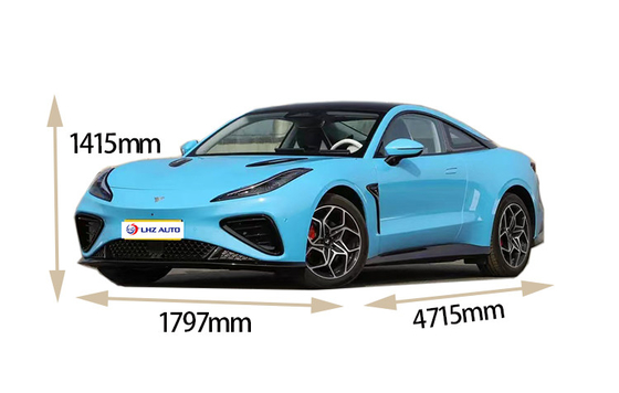 2024 Neta GT560 4 posti SUV elettrico puro Auto auto elettrica Torque massimo Nm 620N.m