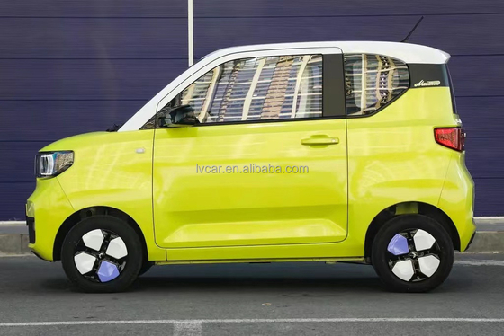 120-170Km Range di crociera Wuling Mini Electric Car con struttura di carrozzeria a 3 porte e 4 posti