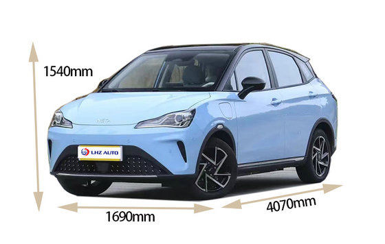 Pure Electric Nezha Aya Energy Veicolo elettrico 318-401km Range 0,5 ore Tempo di ricarica