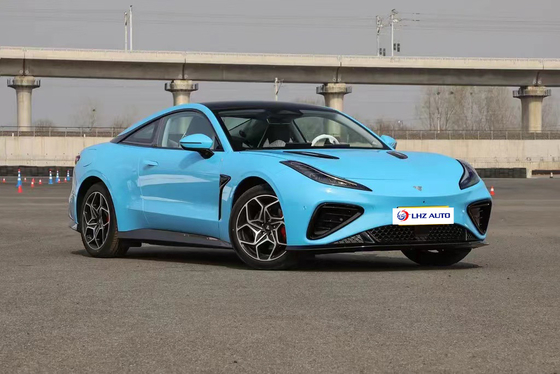 Pure Electric 2024 Nezha GT Sport Car 600 km Range 2 porte e 620N.m Torque massimo