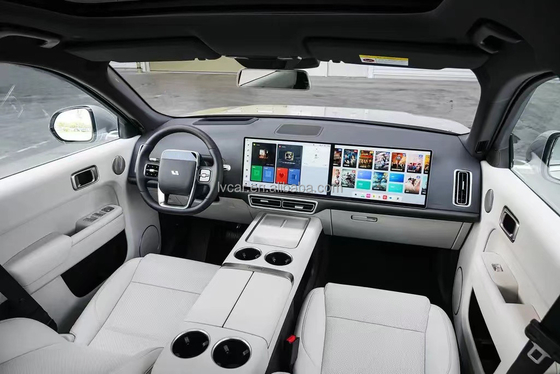 Silver Li Xiang Li L9 MAX SUV elettrico Auto 7 posti guida AWD per opzioni multicolori
