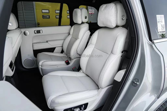 Silver Li Xiang Li L9 MAX SUV elettrico Auto 7 posti guida AWD per opzioni multicolori