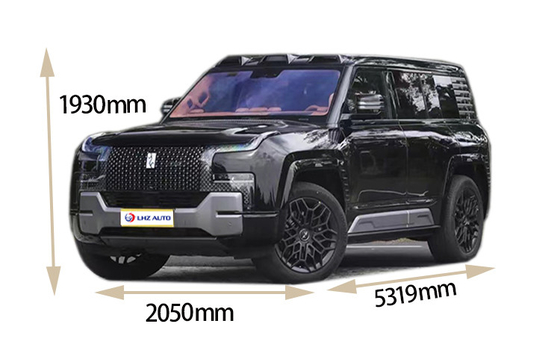 Capacità della batteria 49KWH SUV ibrido elettrico BYD Yangwang U8 lusso 5 posti grande 4x4